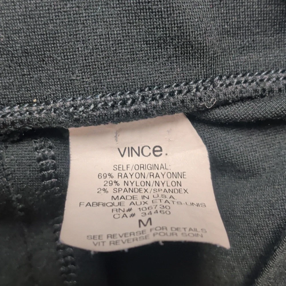 Vince Jet Black Leggings - Picture 4 of 4
